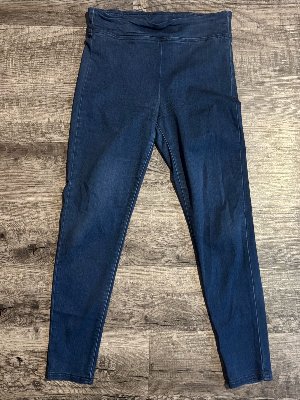 Lucky Brand Jeans Women’s Size Large Blue Pull On Legging Denim